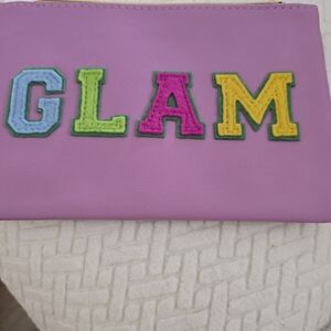 Ipsy Pink Glam Cosmetic Bag